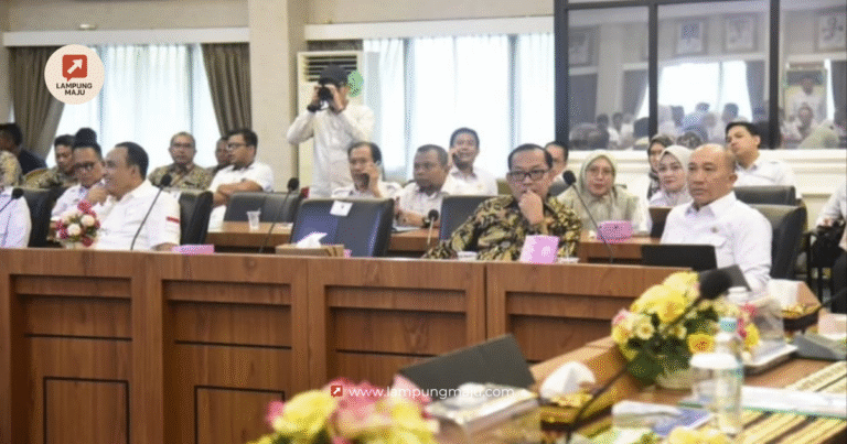 Rapat Koordinasi Bencana Hidrometeorologi Di Povinsi Lampung.