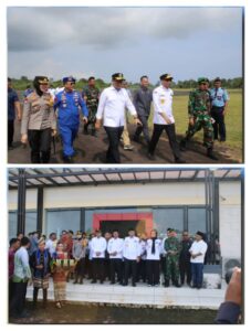 Peletakan Batu Pertama (Ground Breaking) RS di RSUD KH. M. Thohir di Krui Kabupaten Pesisir Barat.