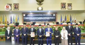 Rapat Paripurna Istimewa DPRD Provinsi Lampung.