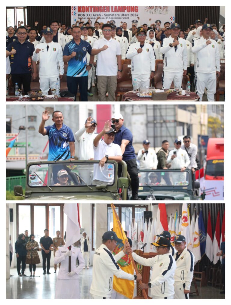 PAWAI DAN PEMBUBARAN KONTINGEN LAMPUNGPON XXI TAHUN 2024