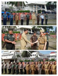 UPACARA BERSAMA FORKOPIMDA PROVINSI LAMPUNG